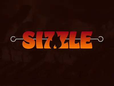 Daily Logo Challenge - Day 10 Flame Logo adobeillustator branding daily logo challenge fire logo flame logo food grill illustration logo logo design restaurant restaurants sizzle logo steak house vector