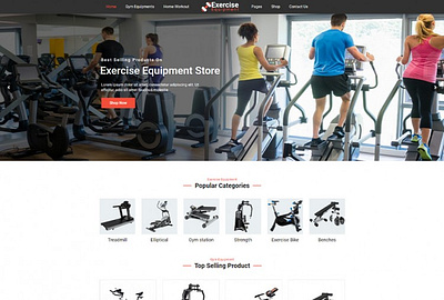 Gym Equipment Store Wordpress Theme fitness fitness club fitness equipment fitness equipment shop gym wordpress theme