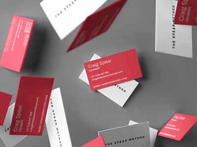 The Spear Method - Identity brand branding business cards cape town design graphic design identity logo logotype vector
