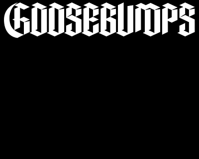 Goosebumps branding design graphic design letter lettering type type art type designer typedesign typeface typo typographic typography visual communication visual identity