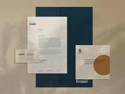 Firmus finance branding graphic design identity design