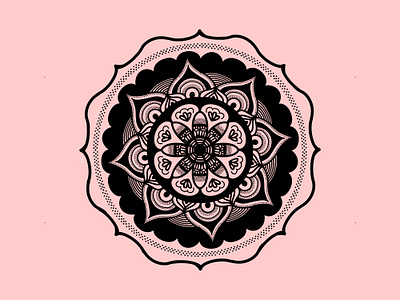 Soft pink mandala digital art digitaldrawing mandala mandala art mandala design mandalaart mandaladrawing mandalalove mandalas mandalatherapy mandalaworld