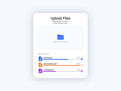 Daily UI #031 app dailyui design file upload ui uiux ux