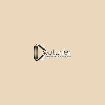 Couturier brand design branding fashion logo logo logo design logo identity logo inspiration logo inspirations logodesign vector