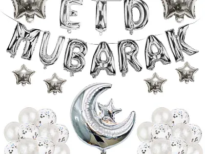 Make your Eid Party cheerful with Eid Mubarak balloons