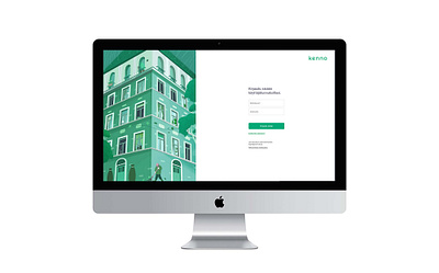 Illustration for Login View color design digitalart finland finnish form illustration login login design login form login page pattern registration ui