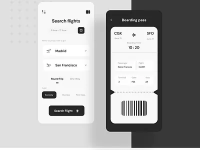 Flight Planner bookings app flight app flight booking flight search planner app travel app ui ux