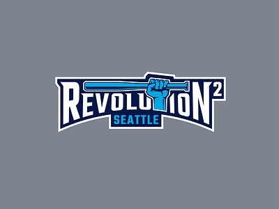 Seattle Revolution branding sports logo