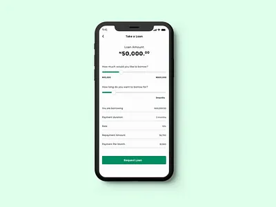 Loan adobe xd design ui ux
