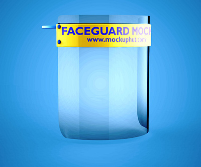 Free Face guard Mockup PSD Mockuphut Exclusive branding design free psd freebie psd mockup vector