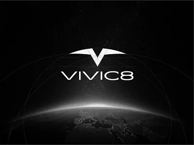 Vivic8 Logo Design logo logodesign logodesigns logomark logomarks logos logotype production company symbols