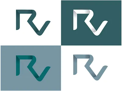 R Visualizations Logo Design - 30 Days Challenge Logocore architecture branding challenge daily 100 challenge design illustration logo logocore rvisualizations ui ux visualizations web webdesign