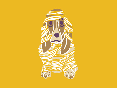 Mummy Basset Hound | Grounds & Hounds Coffee Co.