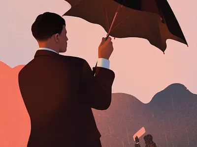 Systematic Risk business conceptual digital economy editorial folioart illustration karolis strautniekas texture