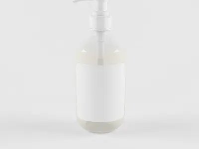 3D Hand Sanitizer Bottle 3d 3d art 3d bottle 3d design 3d model 3d product design 3ds max branding creative dribbble latest photoshop