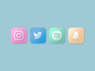 Pastel iOS 14 Icon Pack. adobe illustrator app blue branding color design designinspo illustration inspiration logo minimal popular ui ux vector