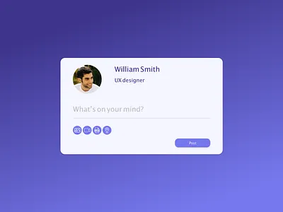 Daily UI challenge 081 adobe xd daily ui dailyui design social network status status update ui ui challenge ux ux design uxdesign uxui