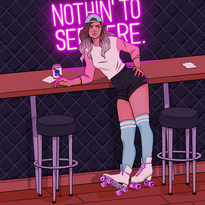 Nothing To See Here artwork character character art character design digital illustration digitalart drawing illustration