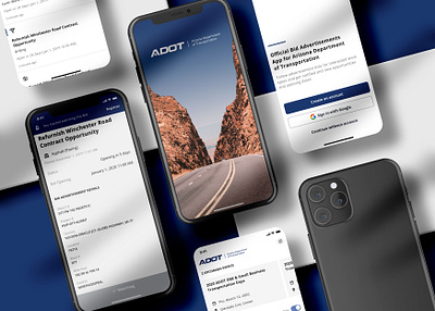 Official Bid Ad App for Arizona Department of Transportation adot arizona bid mobile app transportation