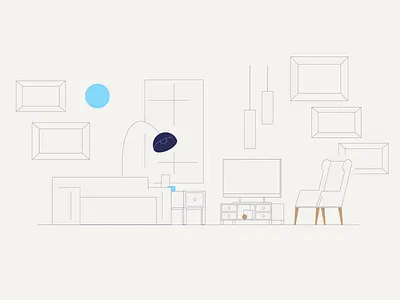 Explainer video for a leasing apartments platform EQPT appartments character charatcers explainer explainer video leasing leasing apartments platform rent ui animation