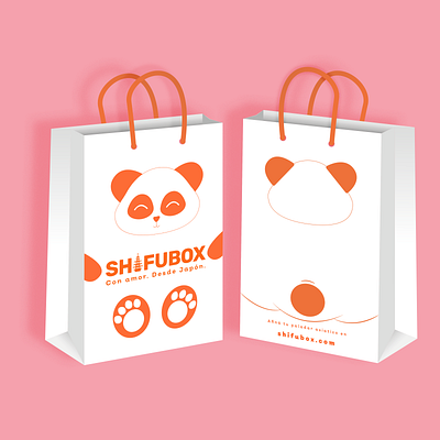 Shifubox - Japanese Snackbox Bag Design bag design golosinas illustration maqueteado marketing vector