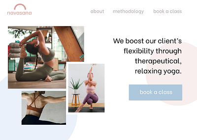 Design 4: Navasana 30daychallenge 30daysofwebdesign branding dailydesignchallenge design webdesign