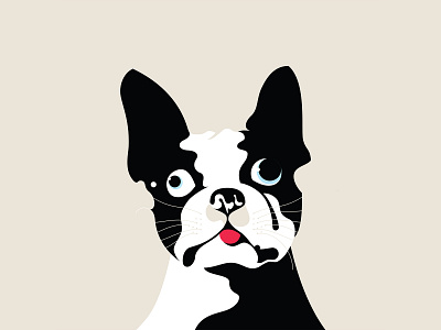 Doggo 1 animal boops cute digital illustration dog dog illustration doggy dogs illustration liquid pet portrait ugly