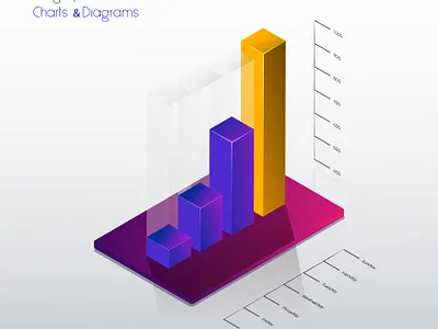 Info-graphic Business Graph business graph design graph design illustration