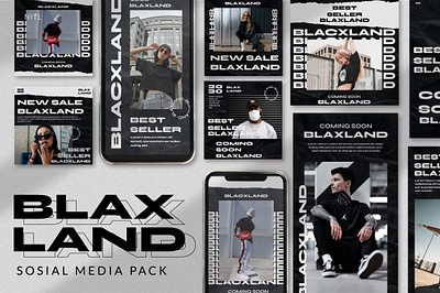 Blaxland Instagram Template instagram instagram post instagram stories sosial sosial media