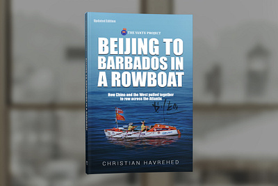 Beijing to Barbados in a Rowboat by Christian Haverehed book book cover book cover design book covers cover design graphic design photosop professional professional book cover design