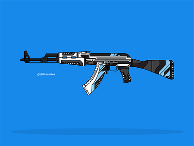 Ak-47 : Vulcan adobe illustrator art artwork counterstrike creative csgo design designer digitalart digitaldrawing drawing fanart flat flatdesign flatvector graphicdesign illustration vector vector illustration vectotart