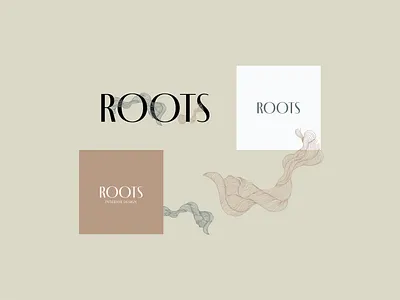 Roots branding barnding design brand design brandidentity branding design logo design logodesign minimal visual design visual identity