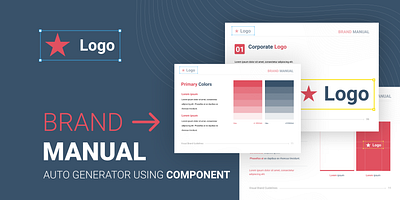 Freebies Brand Manual (Figma File) auto layout brand manual component figma template figmateam.com