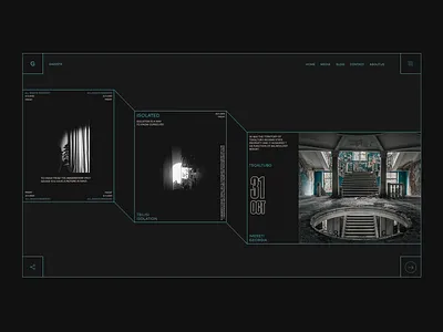 Where black meets blue design experiment experimental ilo chani isometric ui web web concept web design webdesign