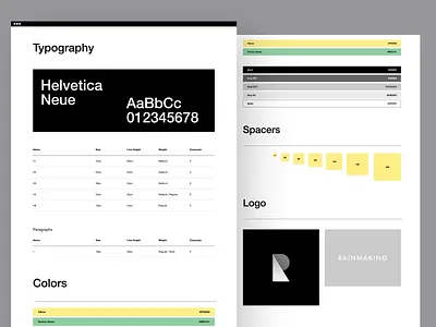 Rainmaking Case Study - Video Animation animation balkan brothers case study design grid interaction interface layout motion product desgin style guide typography ui ui design user experience ux video web web design website