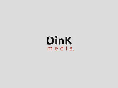 Logo Design - Dink Media branding creatives creativity design icon illustration logo logo design typography