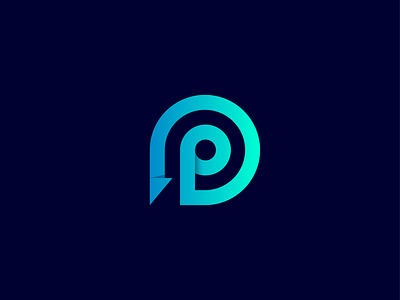 Portoa Logo Design ( Letter 'P' + Location + Arrow ) agency app arrow logo brand design branding delivery design graphic design icon location logo logo logo designer logotype marketing minimalist logo p arrow logo p location logo p logo portoa logo service