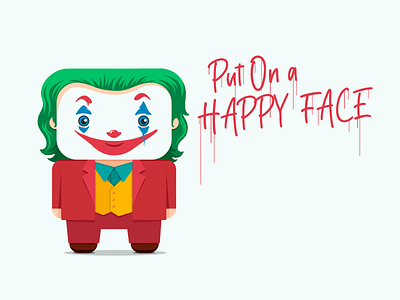 Jocker - Paper style character character design clown illustration illustrator jocker movie