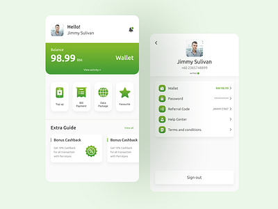 Payment and recharge app app app design data recharge design mobile app design mobile recharge payment app ui design wallet app wallet app design wallet ui