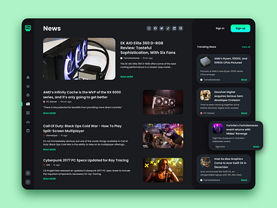 News Reader - Hermanos PC design interface platform social social platform ui user experience user interface ux web web app