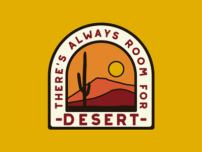 Always Room adventure badge cactus cactus illustration desert desert southwest logo national park outdoor badge outdoors patch retro retro badge vintage wilderness