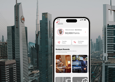 Boubyan Bank App design ui ux