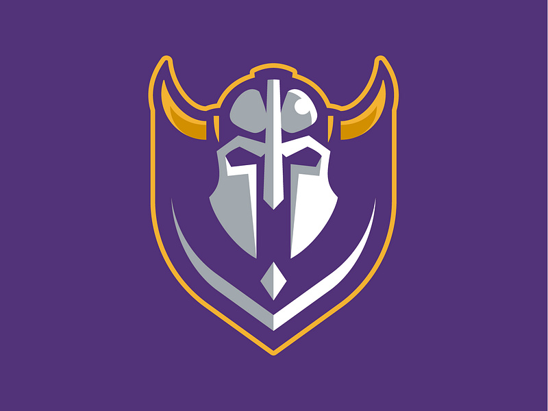 HHDP Vikings battle brand branding design helmet hockey horns league logo mascot matthew doyle sport logo sports spring team vector vikings warriors