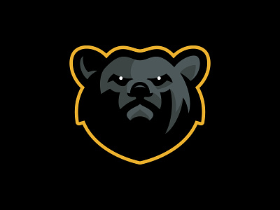 HHDP Kodiaks animal bear brand branding design esports grizzly hockey kids kodiak league logo mascot matthew doyle predator sport logo sports spring team vector