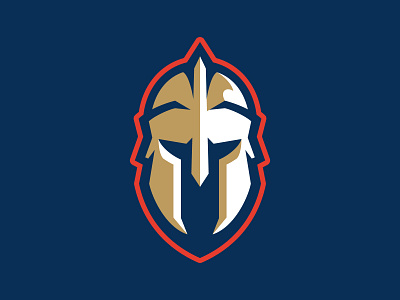 HHDP Gladiators brand branding design gladiators helmet hockey kids knight league logo mascot matthew doyle sport logo sports spring team trojan vector warrior