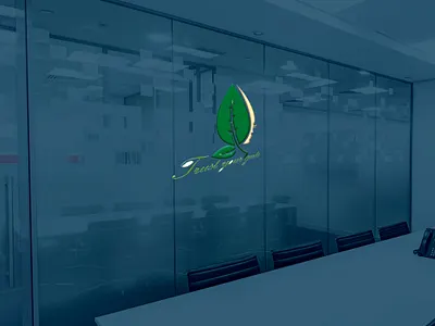 3D Glass Logo Mockup Free Download jpg4 art branding design flat illustration illustrator logo vector