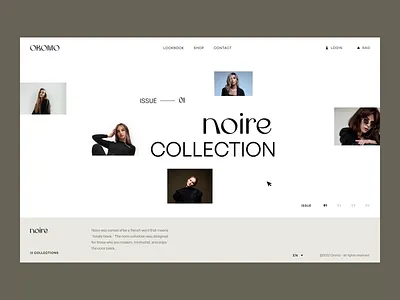 Fashion website - Parallax animation branding clean fashion branding fashion website concept fashion website design marketing website marketing website design marketing website idea simple ui ux web website