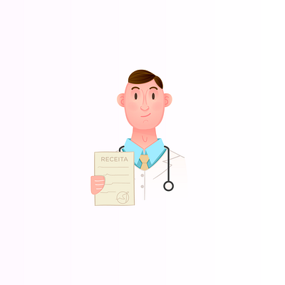 DOCTOR animation character design doctor illustration illustrator medicine recipe vector