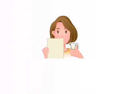 WOMAN animation baby formula character design formula girl illustration illustrator mother recipe vector