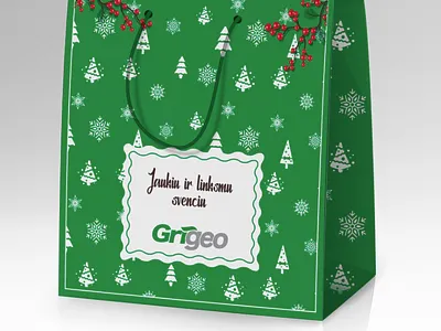 Christmas gift bag design bag design bag paper christmas christmas mockup paper bag paper bag design